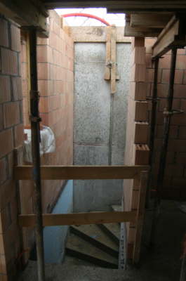 Die Treppe fehlt noch