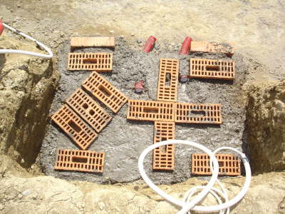 Das Fundament ist bereit